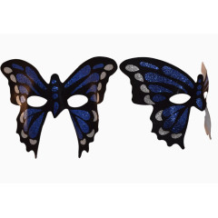 蓝色蝴蝶面具