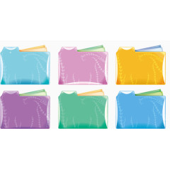 彩色文件夹图标