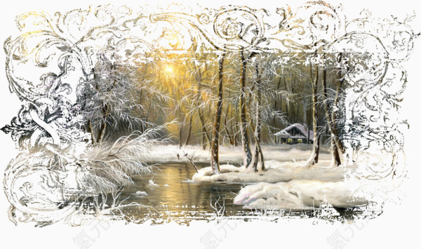 雪景实拍图