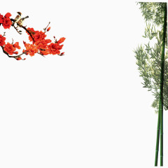 绿色中国风海报装饰