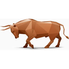 立体动物矢量图