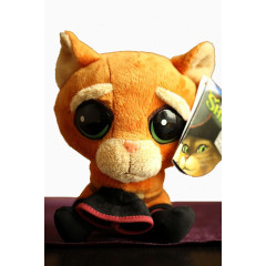 圣诞礼物穿雪地靴的猫