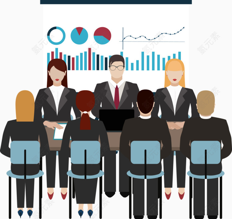 矢量手绘讲解数据