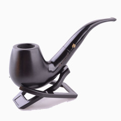 黑色光面烟斗