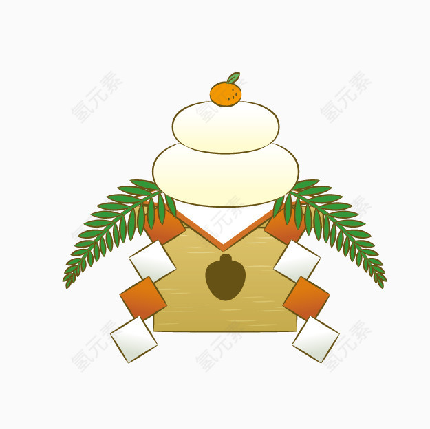 卡通新年喜饼