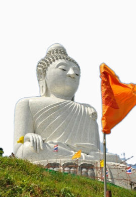 泰国普吉岛白色大佛