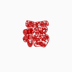 福字剪纸