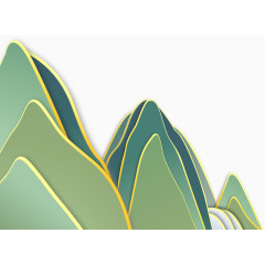 青山连绵