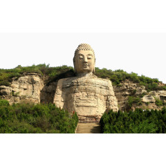 山西旅游蒙山大佛