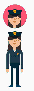 女警察
