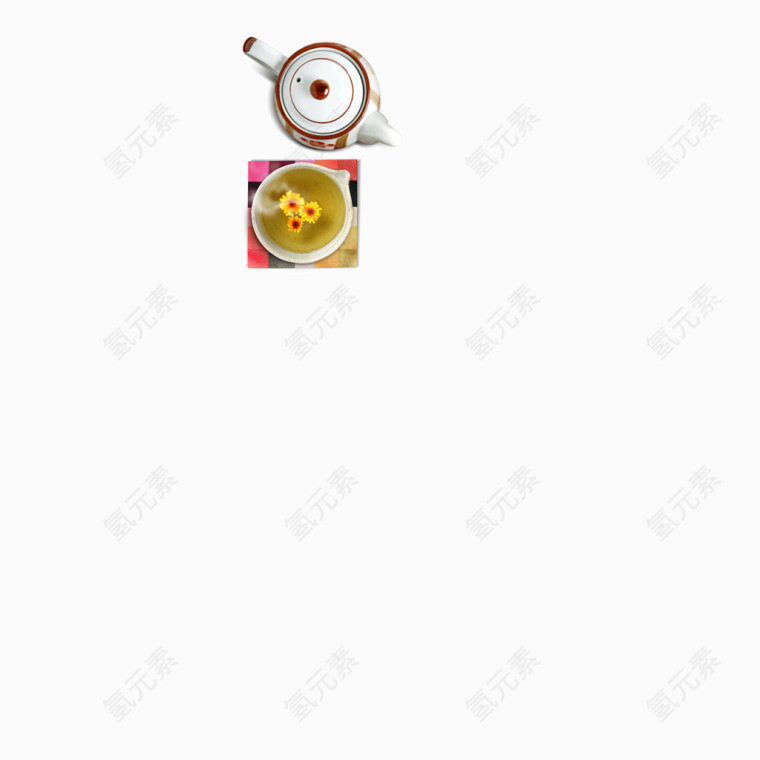 菊花茶茶壶