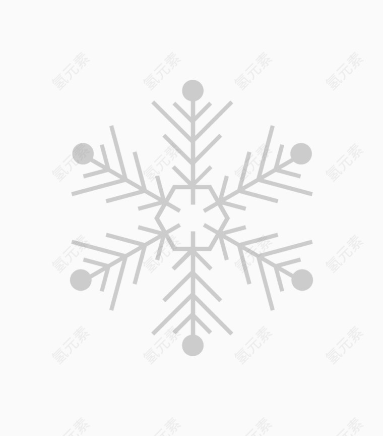 雪花飘零