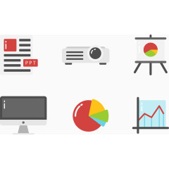 演示文稿幻灯片图表图表