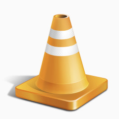 黄色交通警示物