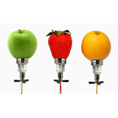 创意苹果草莓橙子榨汁机