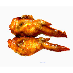 美味的鸡翅素材图片