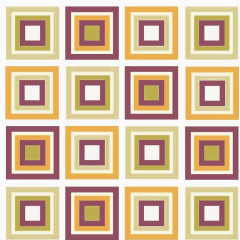 绿色紫色橙色方框背景免扣素材