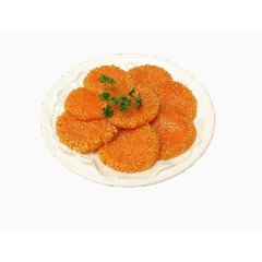 油炸南瓜芝麻饼