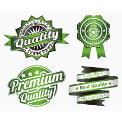 啤酒视频标签矢量