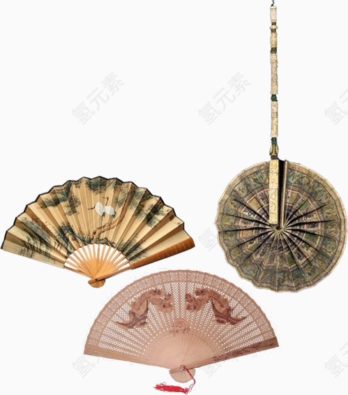 古典装饰扇子折扇