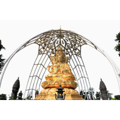 东部华侨城大华兴寺建筑图片