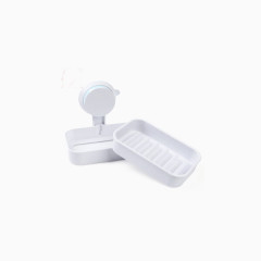 ABS爱彼此强力防水吸盘式挂钩肥皂盒