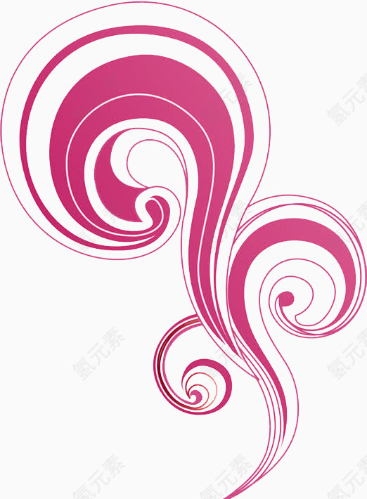 粉色抽象图画教师节