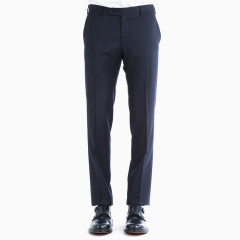 男士藏蓝色羊毛西装