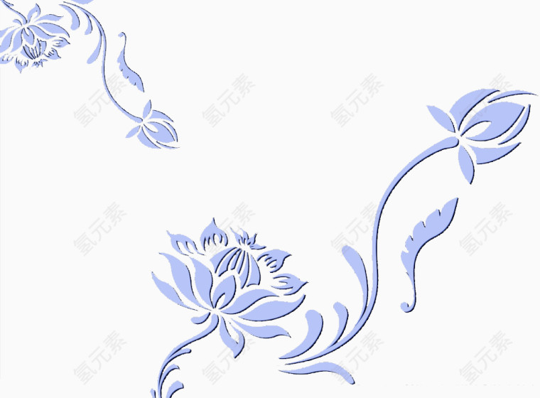 高雅花纹