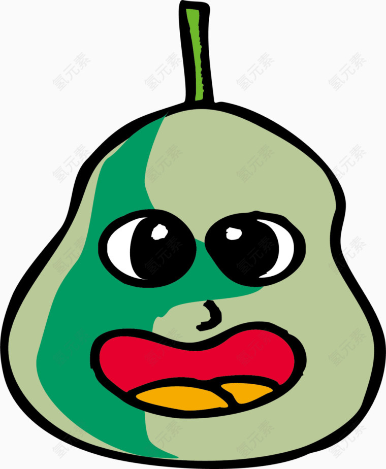 美味的人参果素材图片