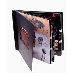 精致镂空封皮菜单菜牌