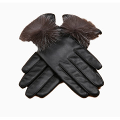 稻草人真皮手套