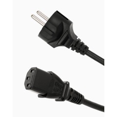 黑色插电电器线