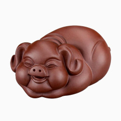 紫砂茶宠灵气猪