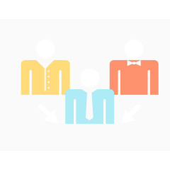 矢量人员会议素材