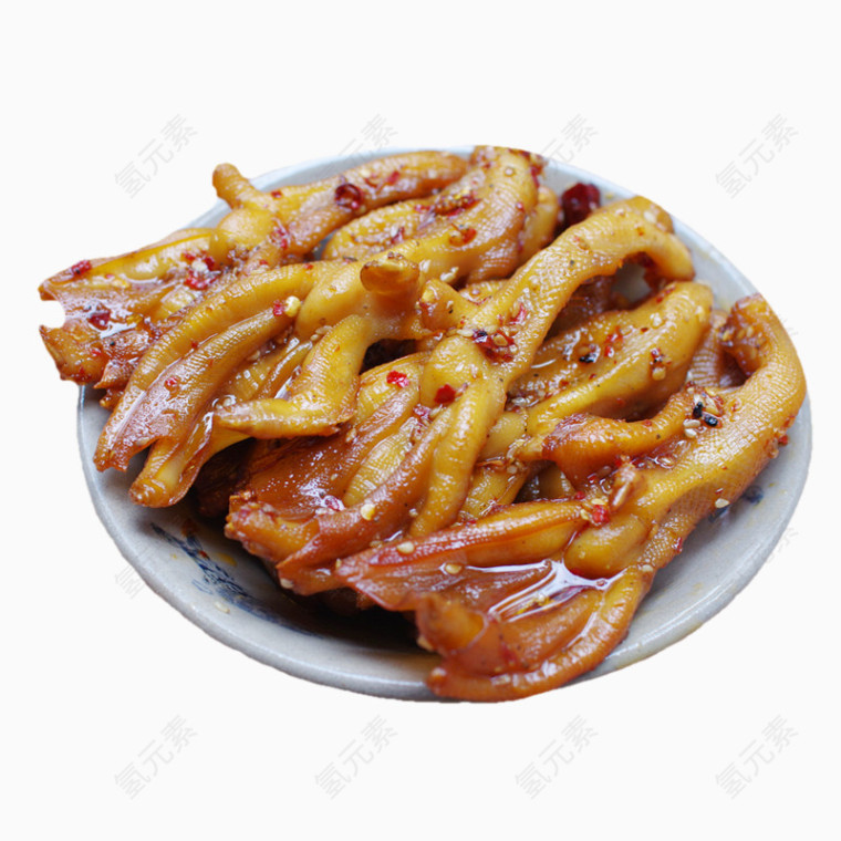 麻辣鸭掌图片