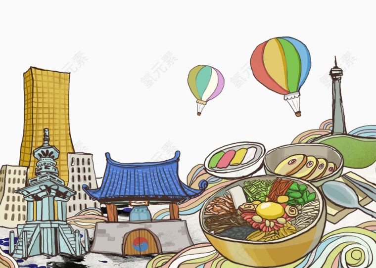韩国传统旅游胜地