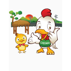 鸡爸爸和鸡儿子