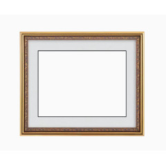 复古实木边框
