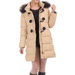 女士长款羽绒服