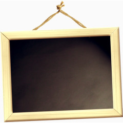 简约小黑板免抠素材