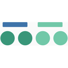 几何圆形标题栏