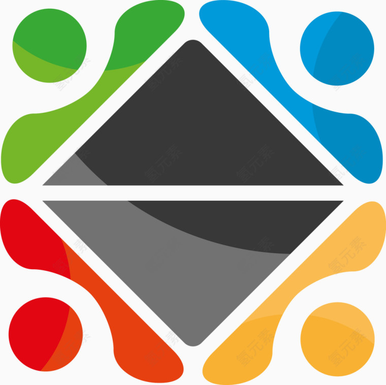 现代企业形象logo