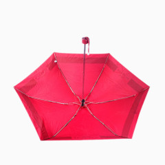 红色雨伞
