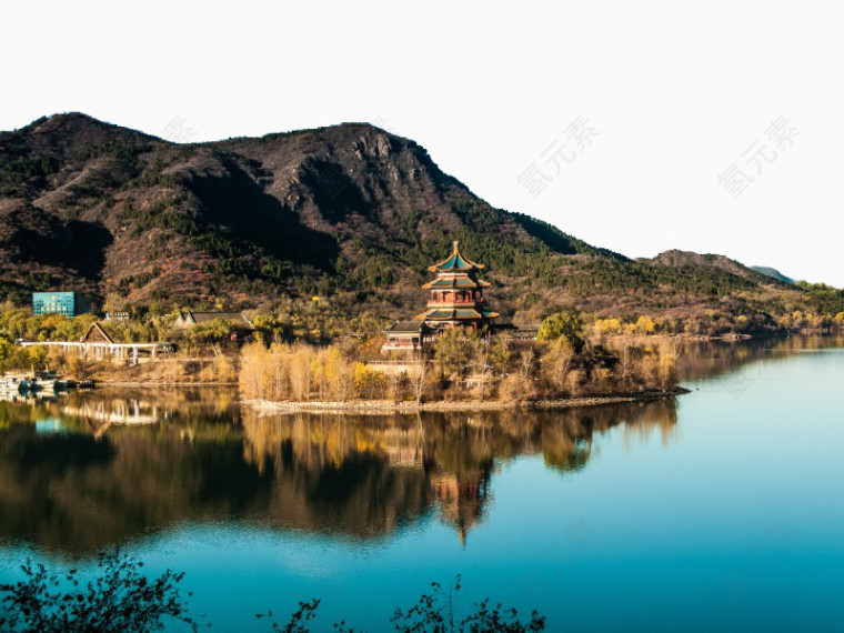 昌平十三陵水库风景