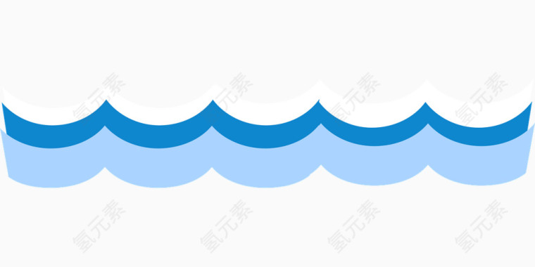 蓝色海浪