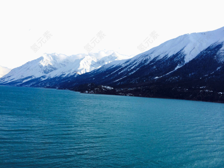 西藏然乌湖景区