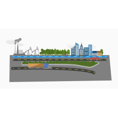 通圆形地球风景图片下载