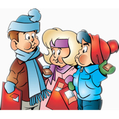 圣诞氛围卡通装饰