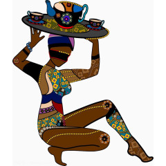 非洲黑人高清免扣素材